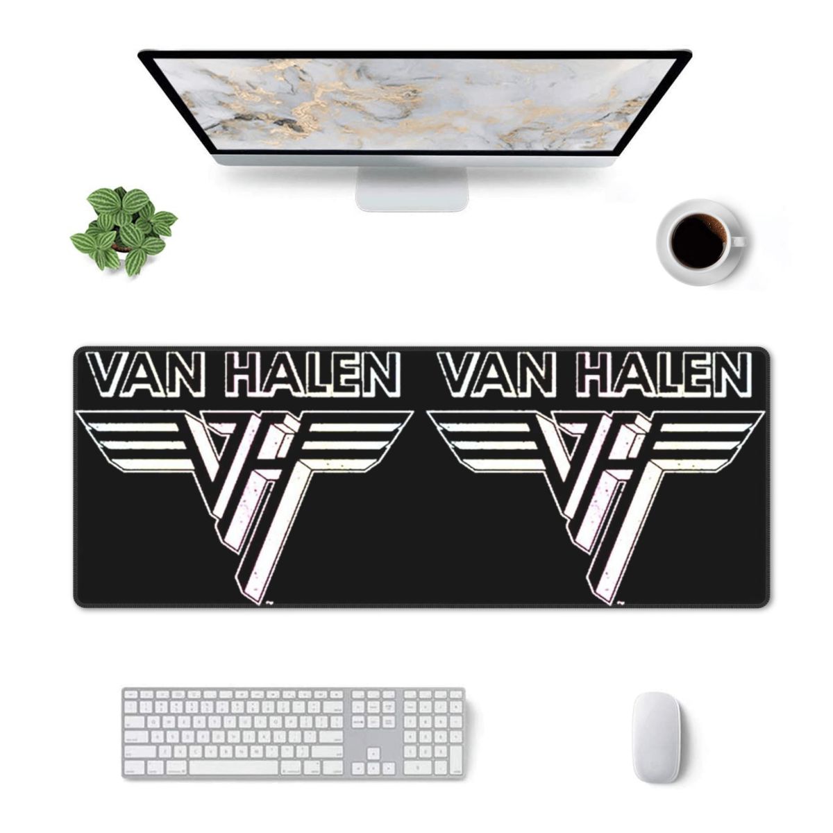 Laptop Accessories Logo - Large Mouse Pad Van Halen 5150