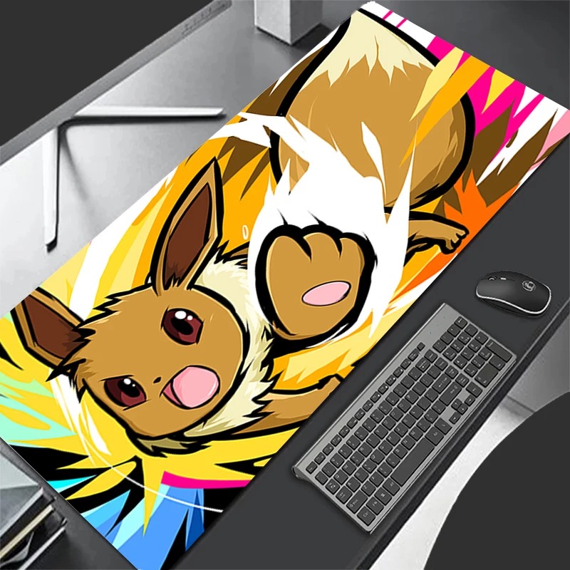 Laptop Accessories Toy - P-Pokemon Eevee Anime Gaming Mouse Pad,