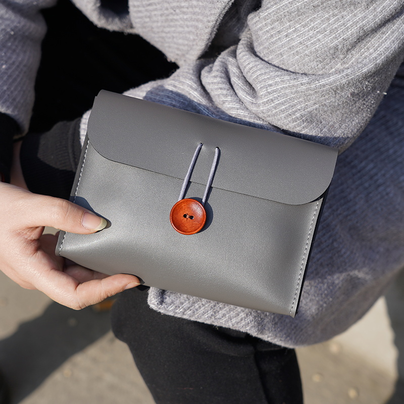 Laptop Accessories Pouch - Da PU Túi Sạc Túi Trữ