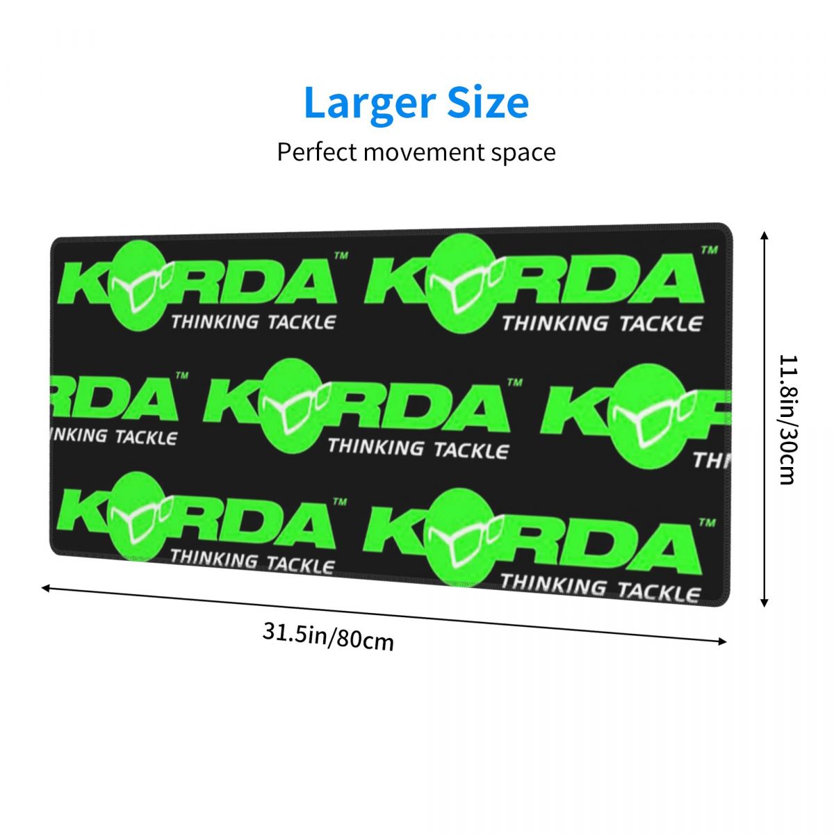 Large Mouse Pad Korda Fishing  - đánh giá và giá Laptop Accessories Logo