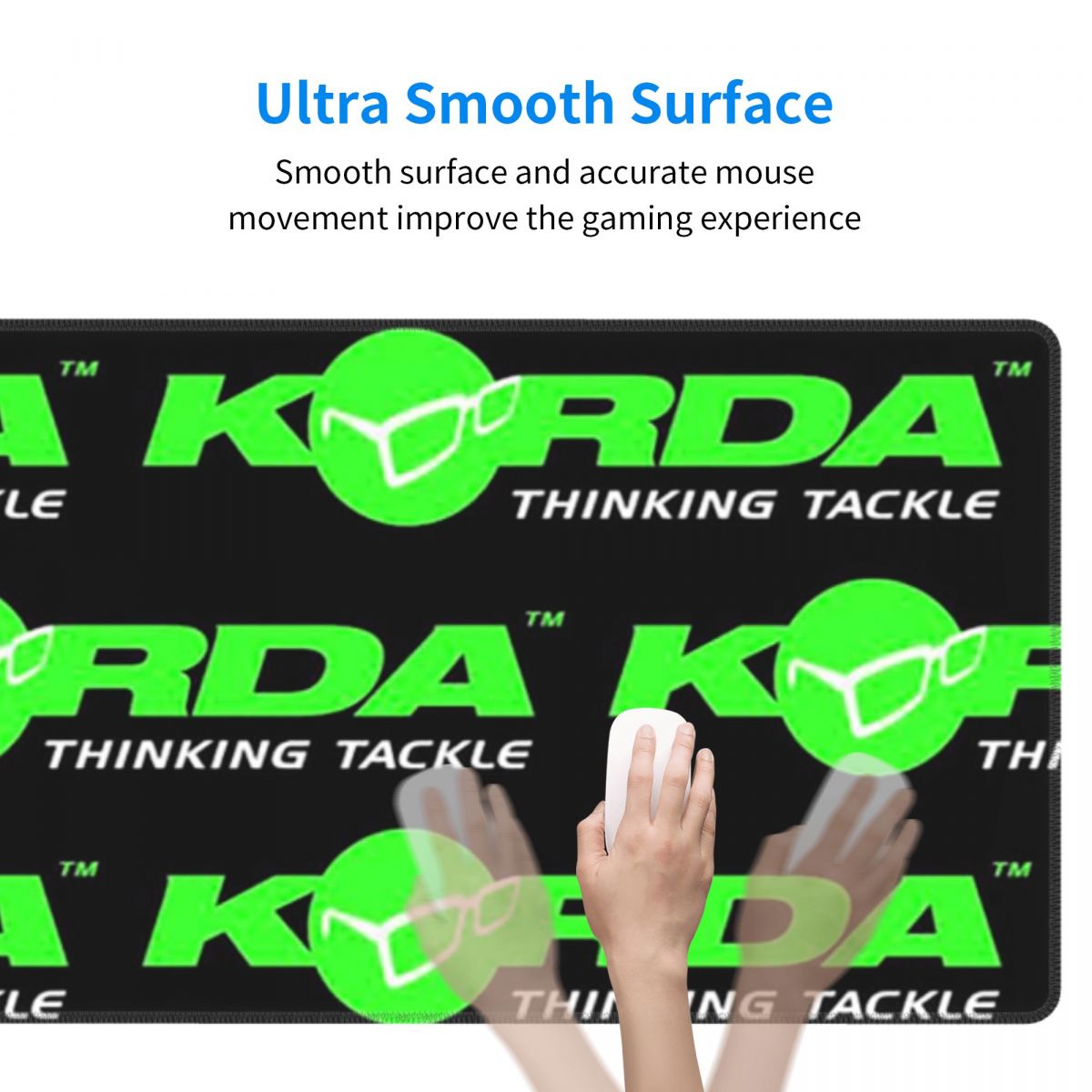 Large Mouse Pad Korda Fishing  - đánh giá và giá Laptop Accessories Logo