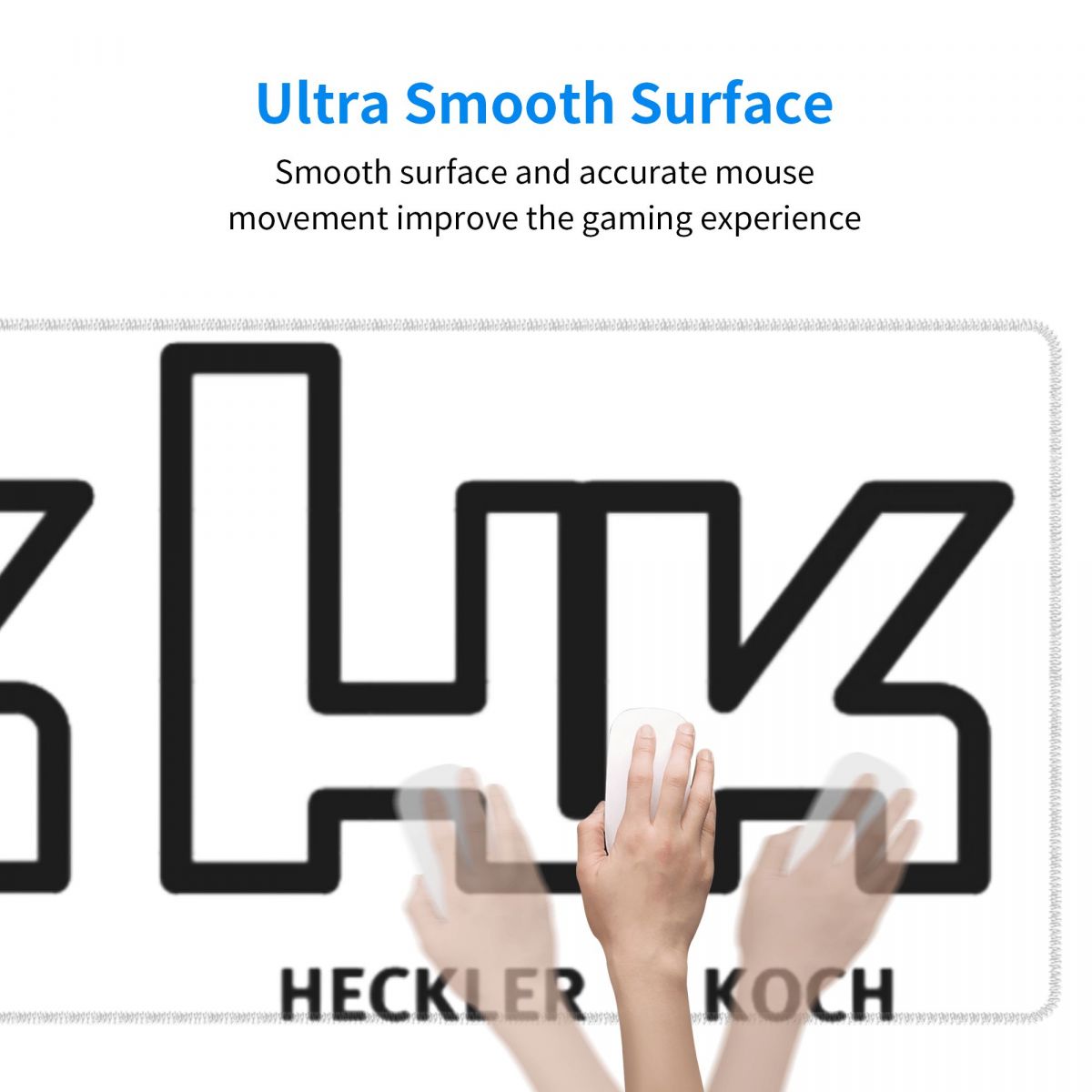 Large Mouse Pad Heckler Koch H - đánh giá và giá Laptop Accessories Logo