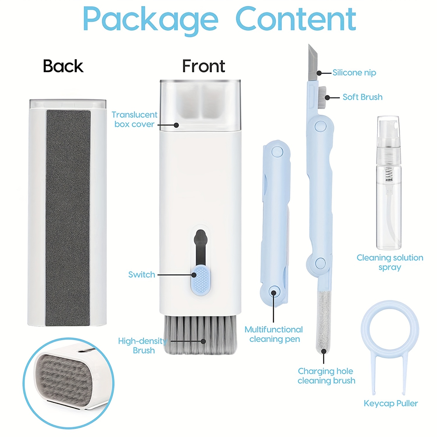 7-in-1 Electronic Cleaning Kit - đánh giá và giá Screen Cleaning Kit