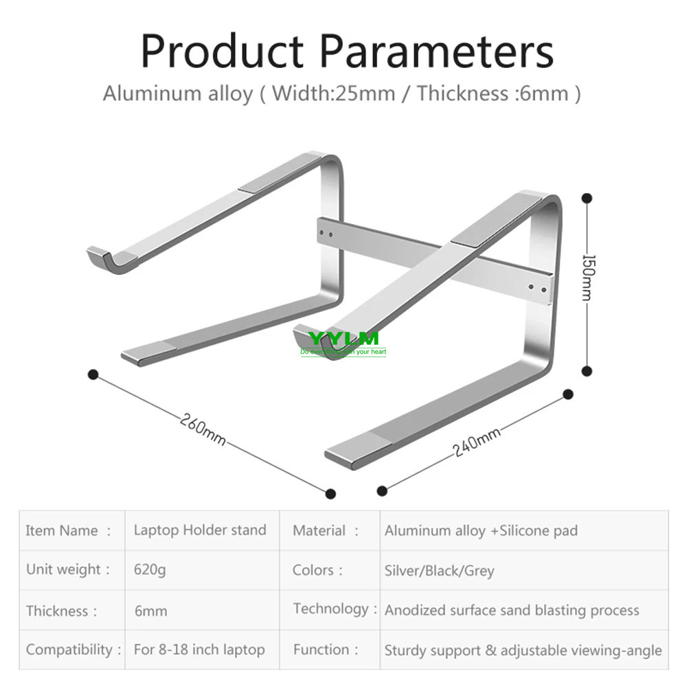 Aluminum Laptop Stand Notebook - đánh giá và giá Laptop Accessories Dell