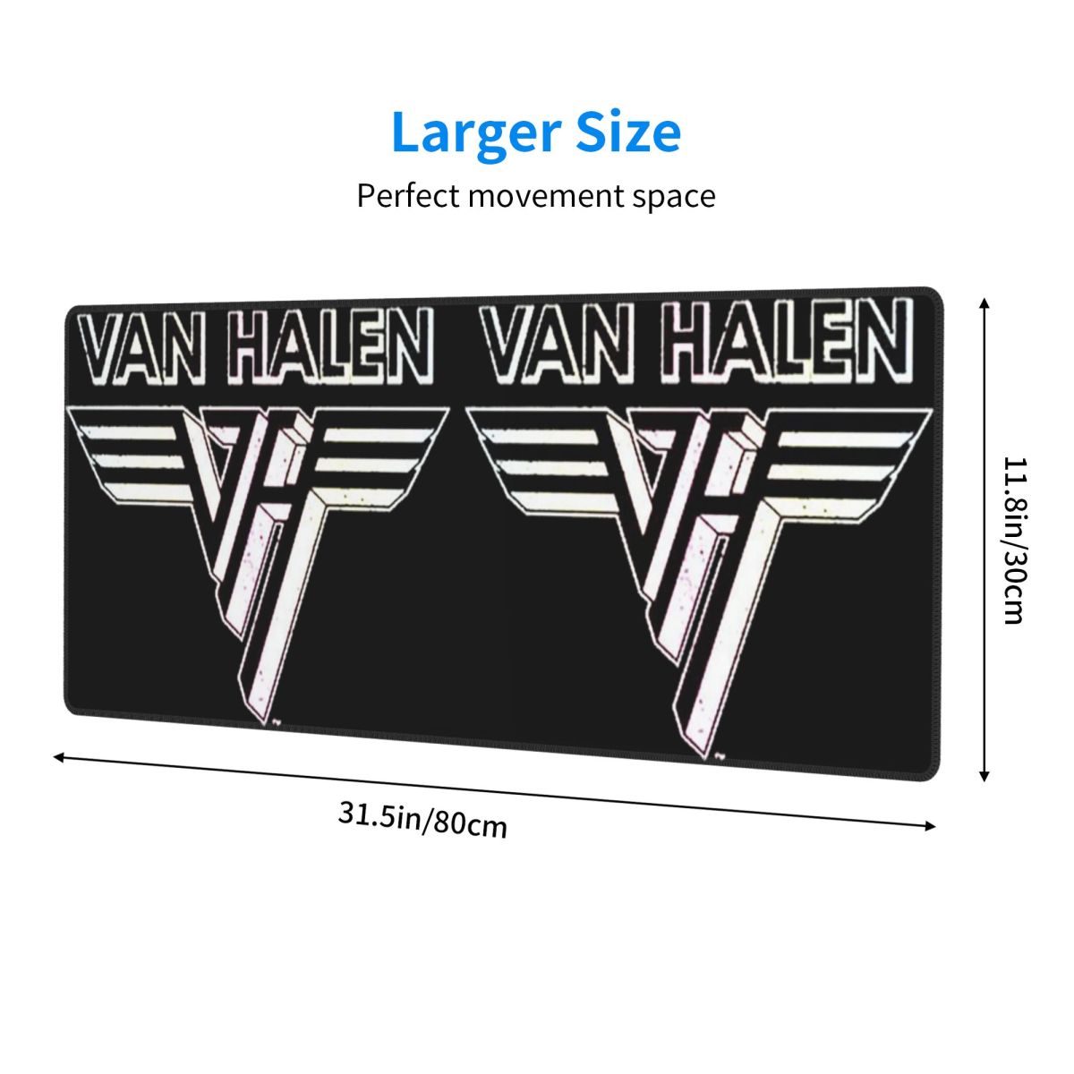 Large Mouse Pad Van Halen 5150 - đánh giá và giá Laptop Accessories Logo
