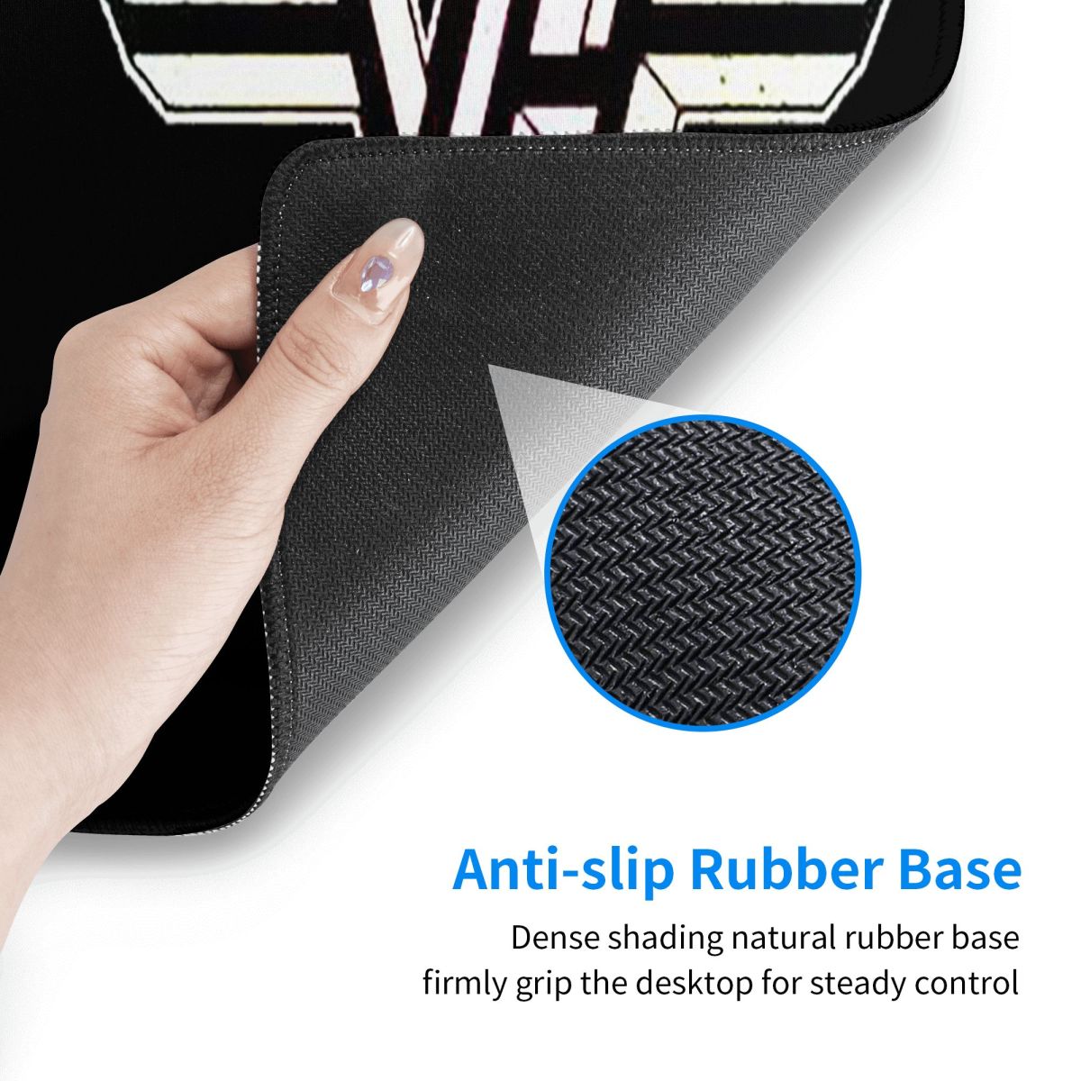 Large Mouse Pad Van Halen 5150 - đánh giá và giá Laptop Accessories Logo