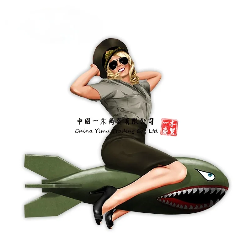 Car Stickers Pin Up Girl Vinta - đánh giá và giá Laptop Accessories Logo