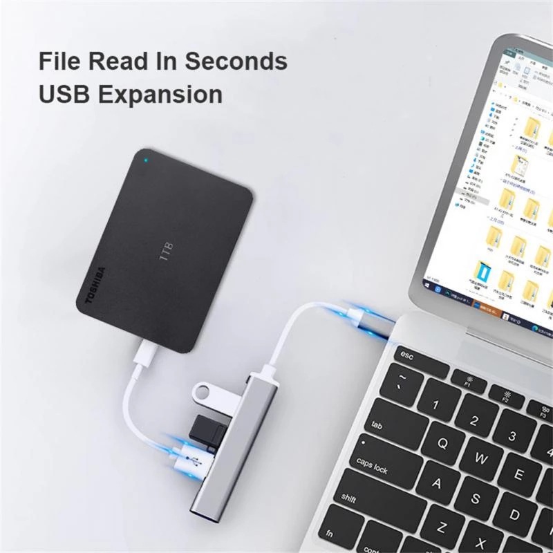 4-In-1 Type-C Extender Hub 4 P - đánh giá và giá Laptop Accessories Price
