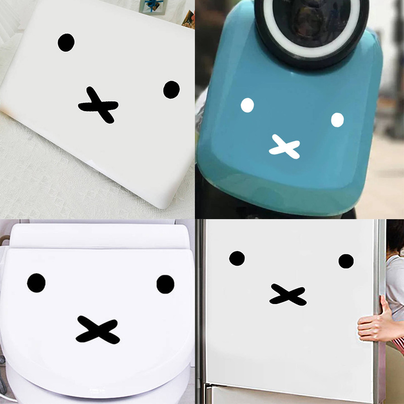 Kawaii Miffy Cartoon Emoji Car - đánh giá và giá Laptop Accessories Price