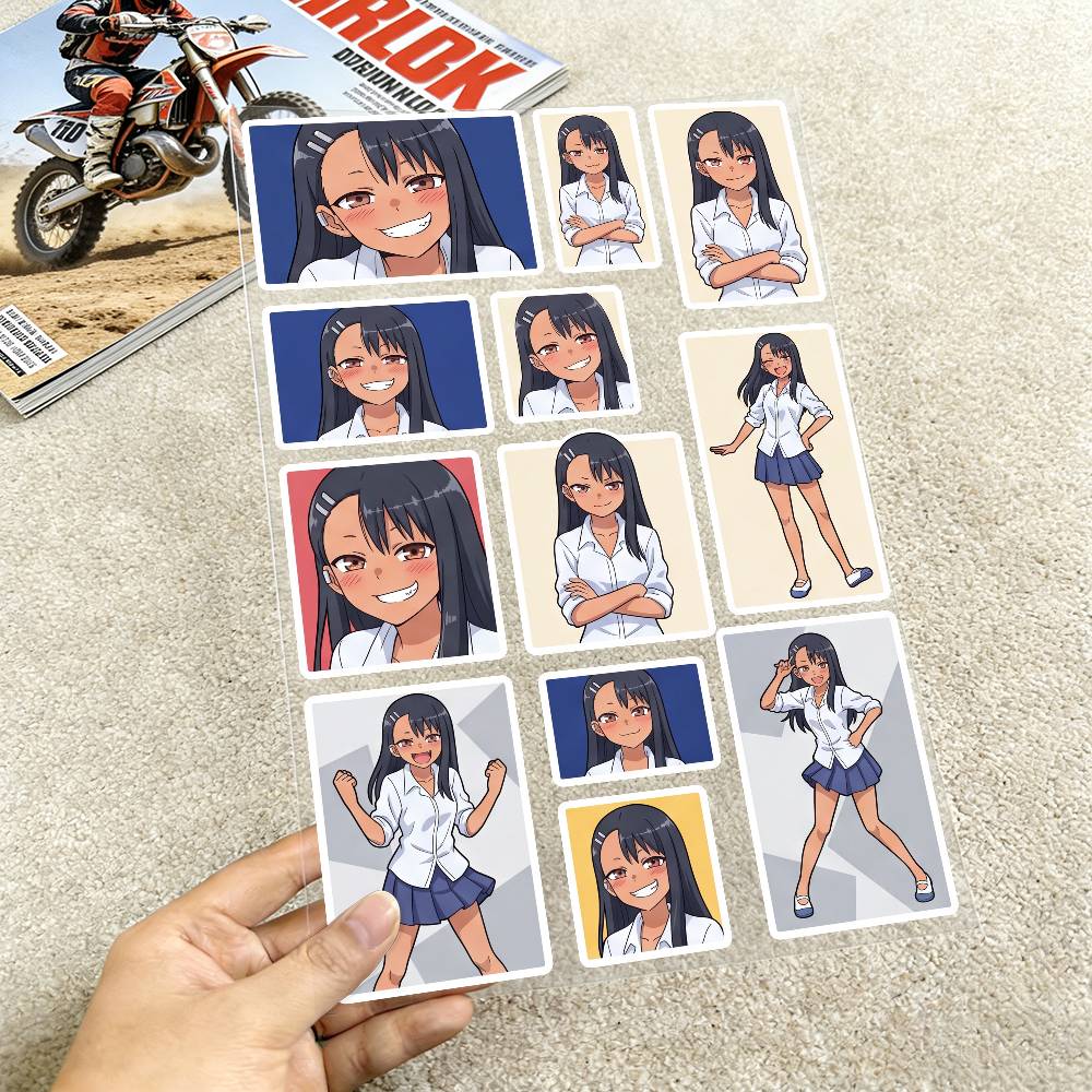 Miss Nagatoro Anime Stickers A - đánh giá và giá Laptop Accessories Price