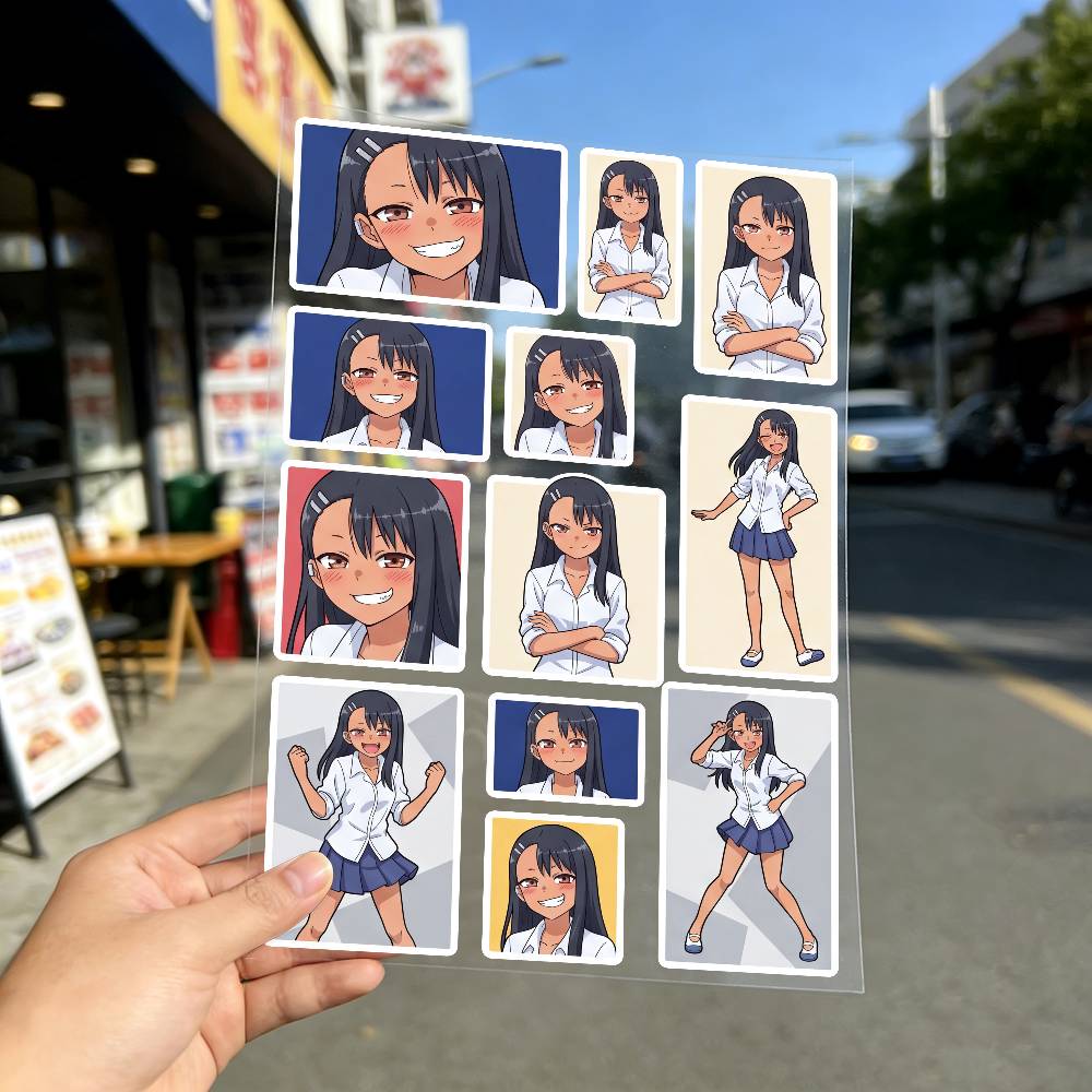 Miss Nagatoro Anime Stickers A - đánh giá và giá Laptop Accessories Price