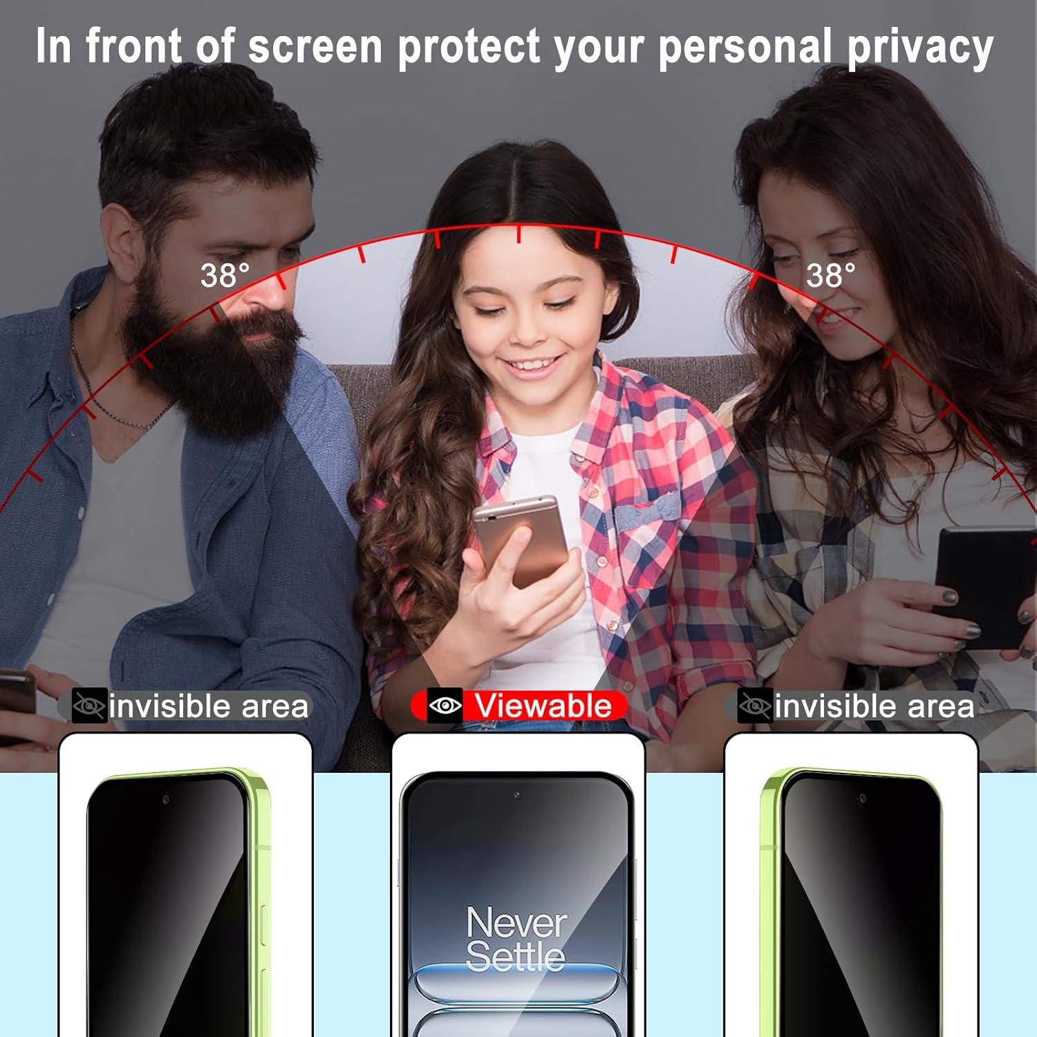 For OnePlus Nord 3 Privacy Tem - đánh giá và giá Privacy Screen Filter