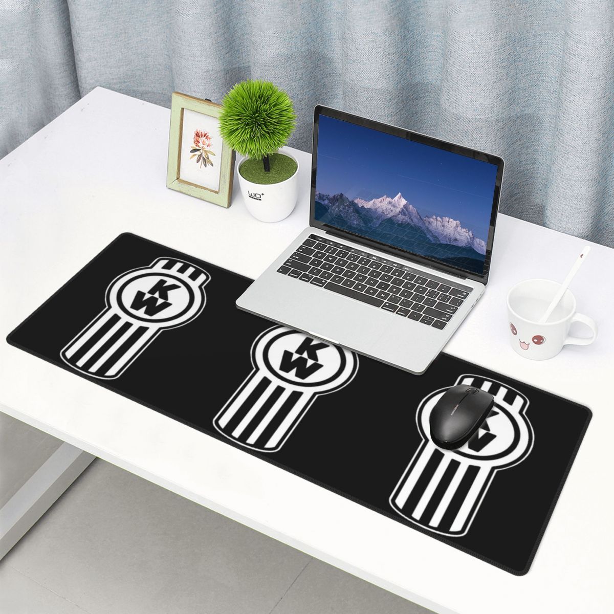 Large Mouse Pad Kenworth Truck - đánh giá và giá Laptop Accessories Logo