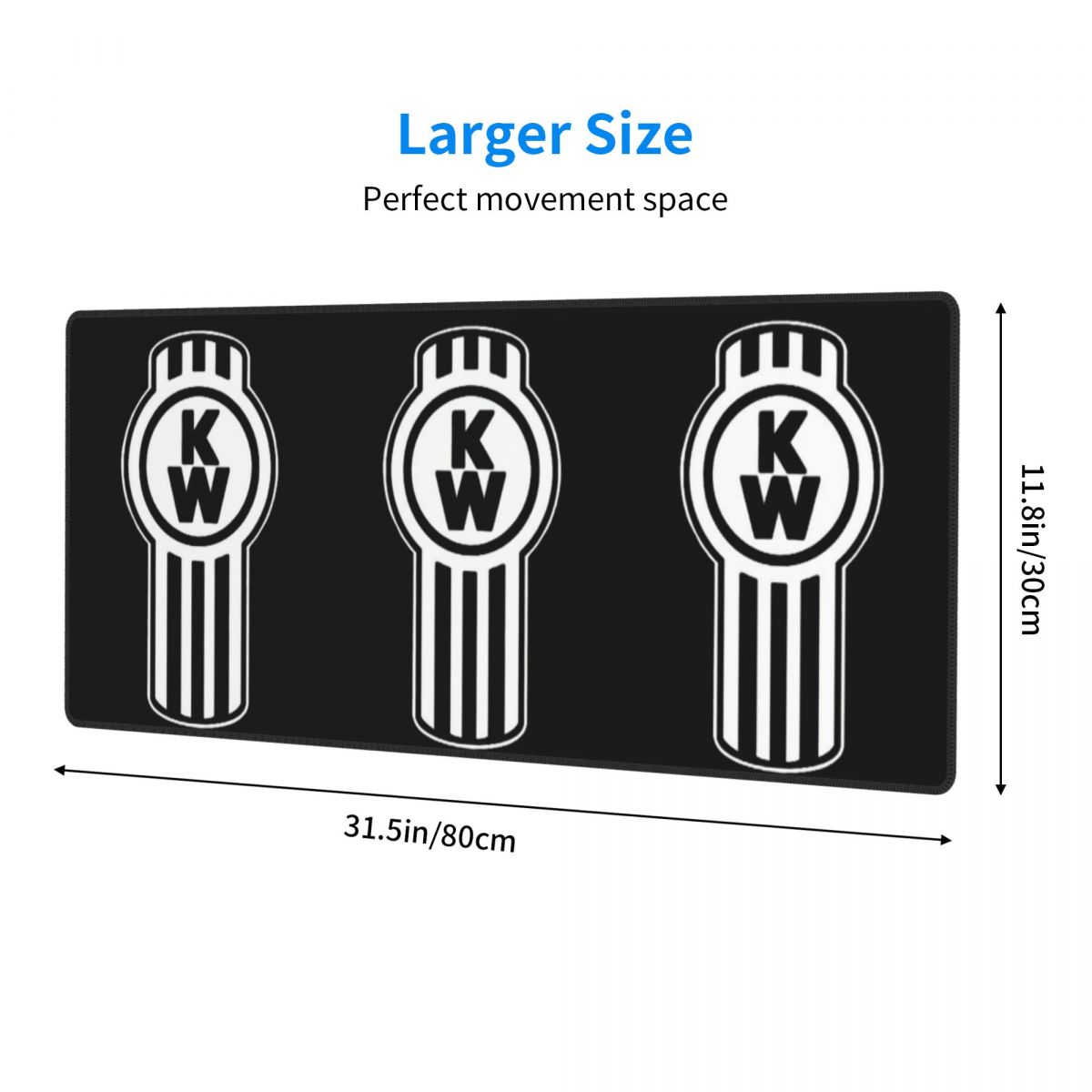 Large Mouse Pad Kenworth Truck - đánh giá và giá Laptop Accessories Logo