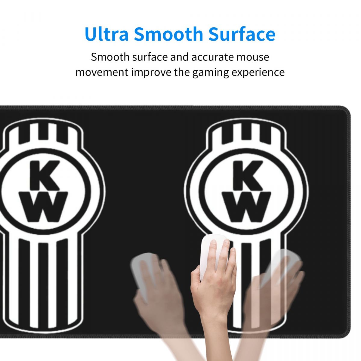 Large Mouse Pad Kenworth Truck - đánh giá và giá Laptop Accessories Logo