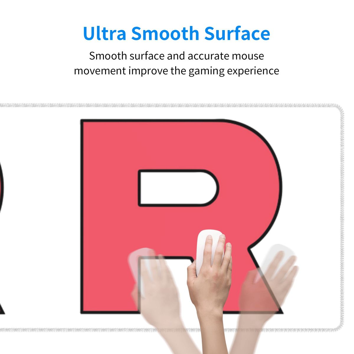 Large Mouse Pad Letter R Team  - đánh giá và giá Laptop Accessories Logo