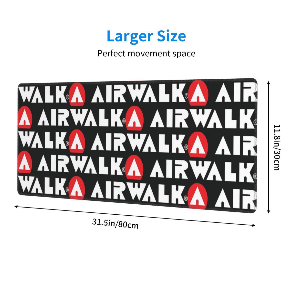 Large Mouse Pad Airwalk Logo G - đánh giá và giá Laptop Accessories Logo