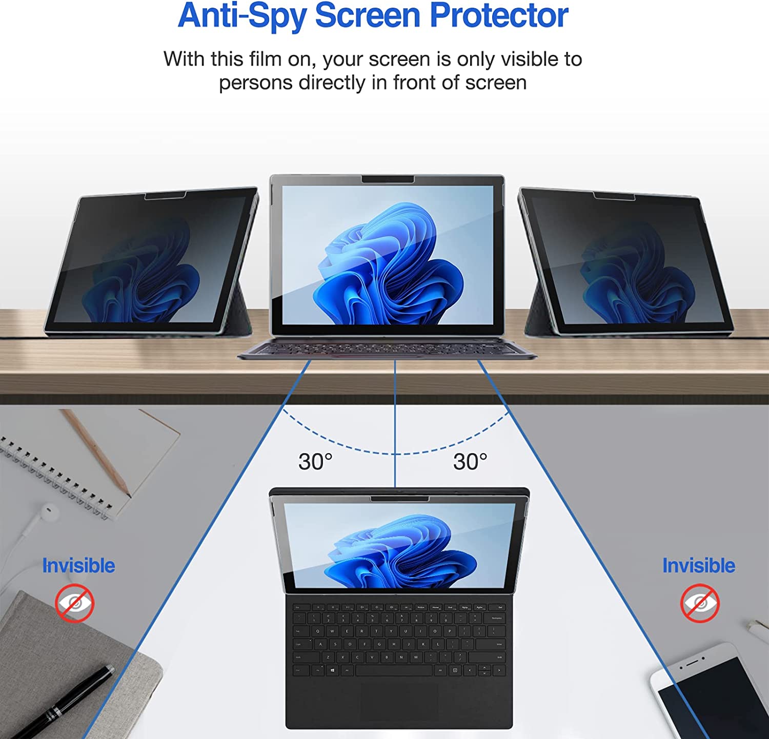 Riêng Tư Lọc Kính Cường Lực Ph - đánh giá và giá Privacy Screen Filter