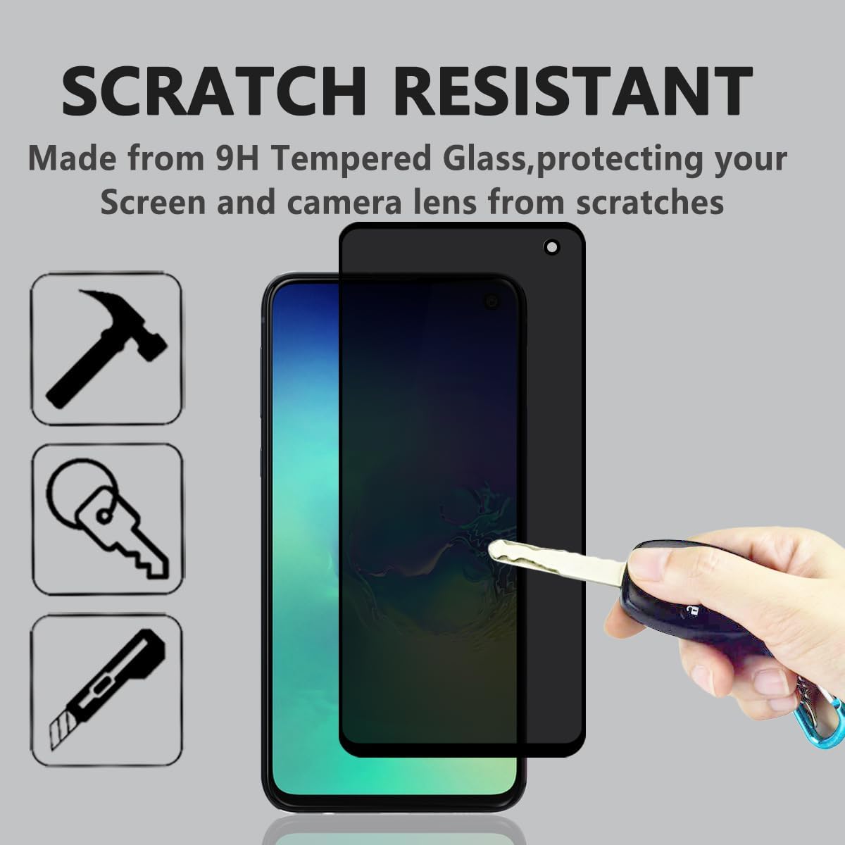 1/4Pcs Anti Spy Tempered Glass - đánh giá và giá Privacy Screen Filter