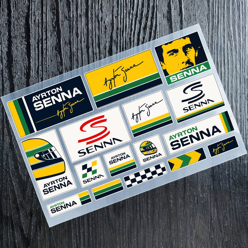 A-Ayrton S-Senna Stickers Auto - đánh giá và giá Laptop Accessories Price