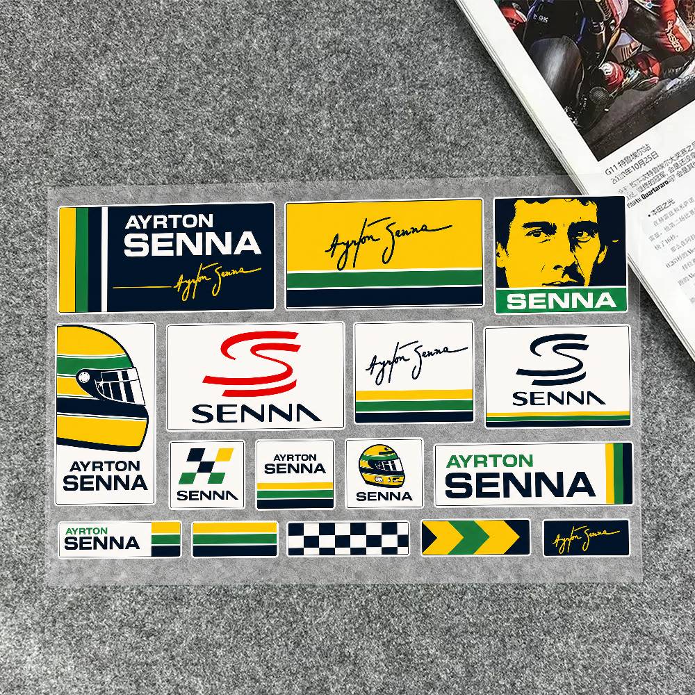 A-Ayrton S-Senna Stickers Auto - đánh giá và giá Laptop Accessories Price