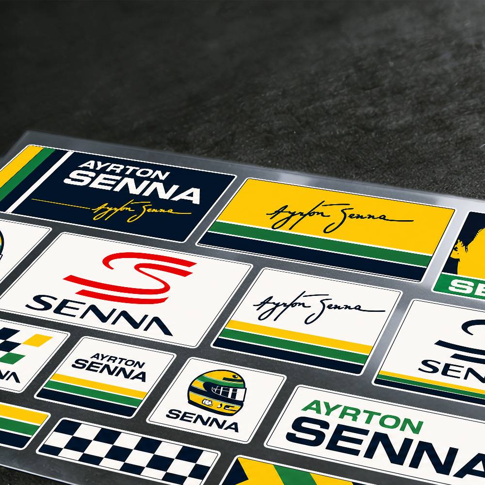 A-Ayrton S-Senna Stickers Auto - đánh giá và giá Laptop Accessories Price